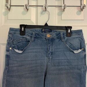 Democracy Faded Light Blue Denim Jeans